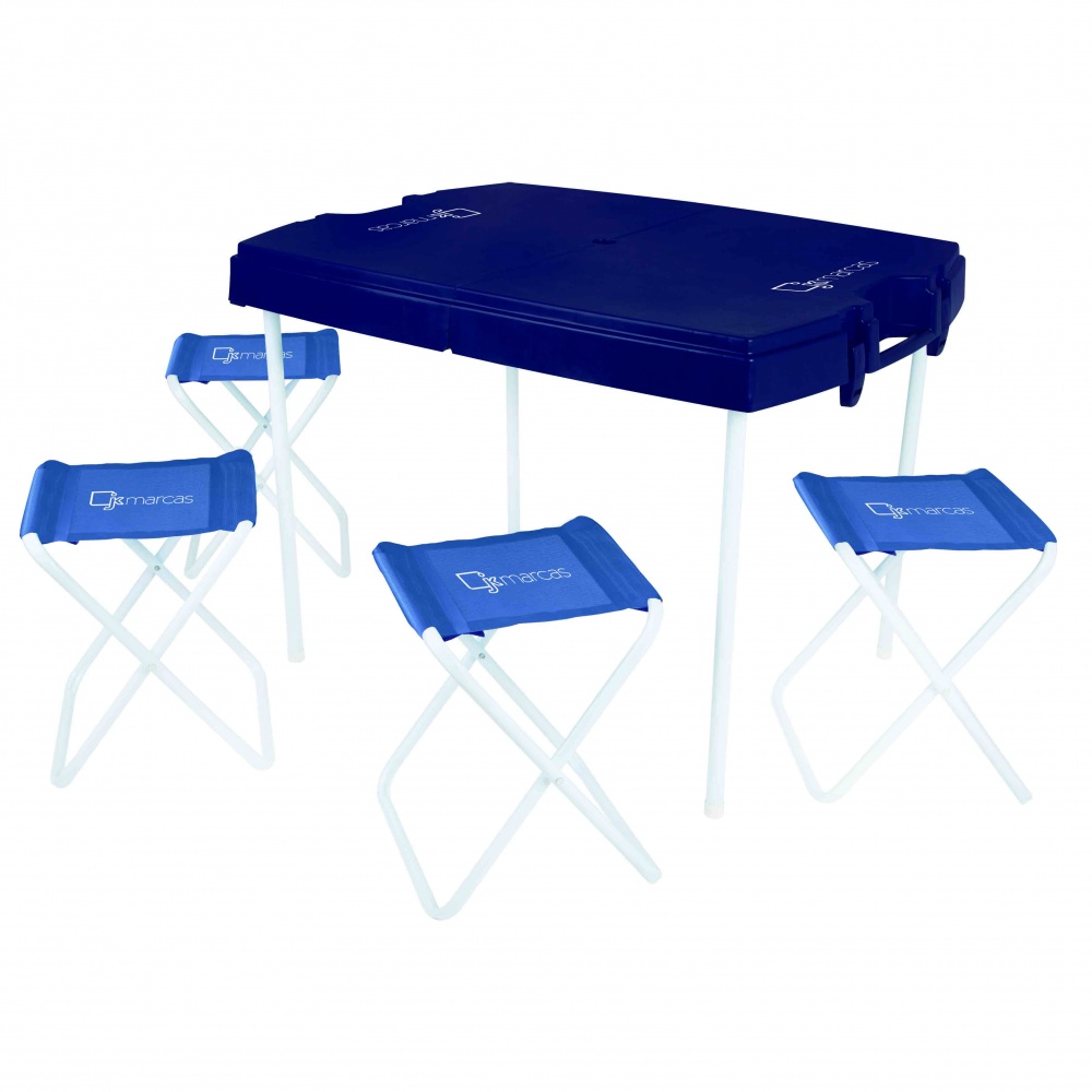 Mesa Prática com Banquetas Mor