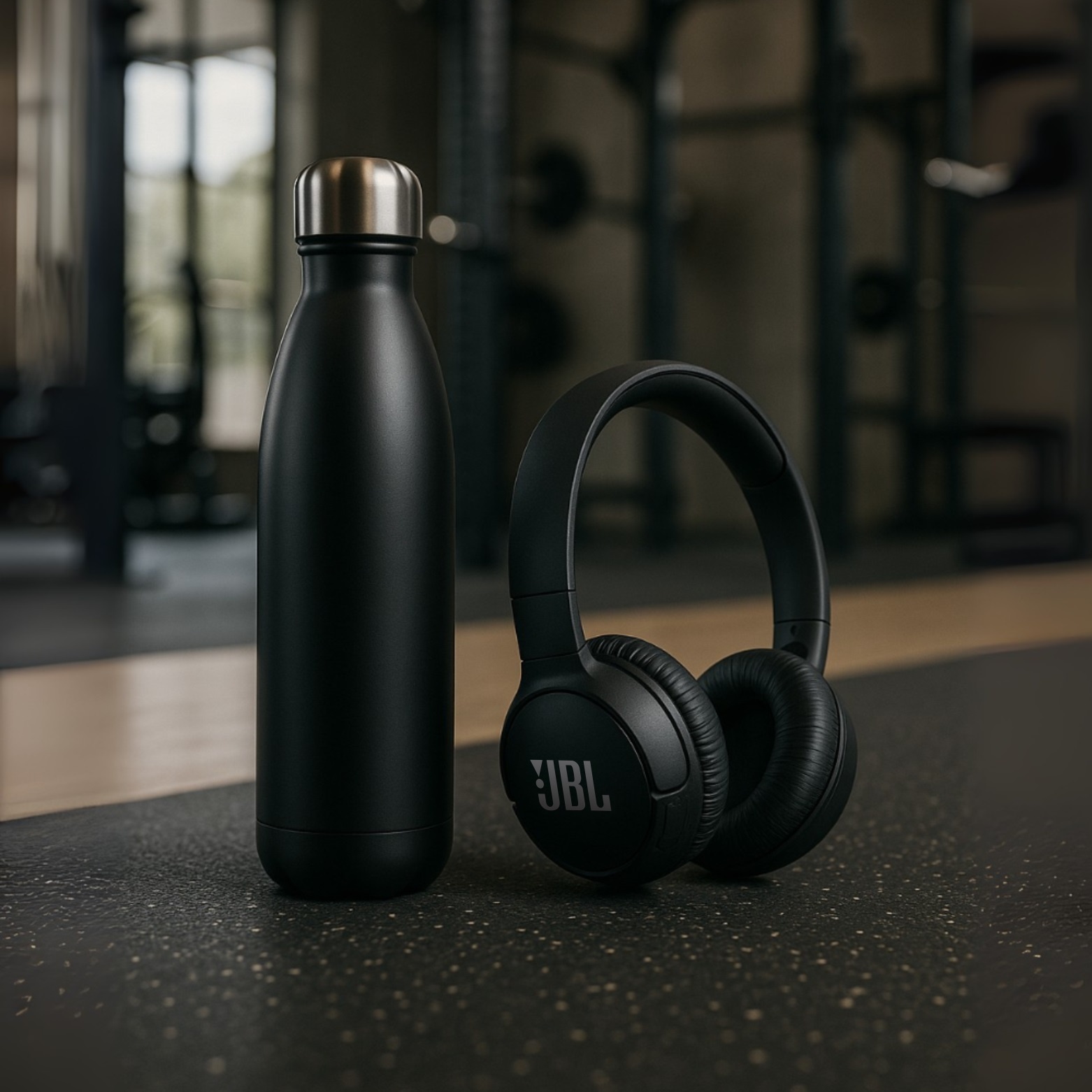 Kit Fone JBL 520BT + Garrafa inox 500ml 